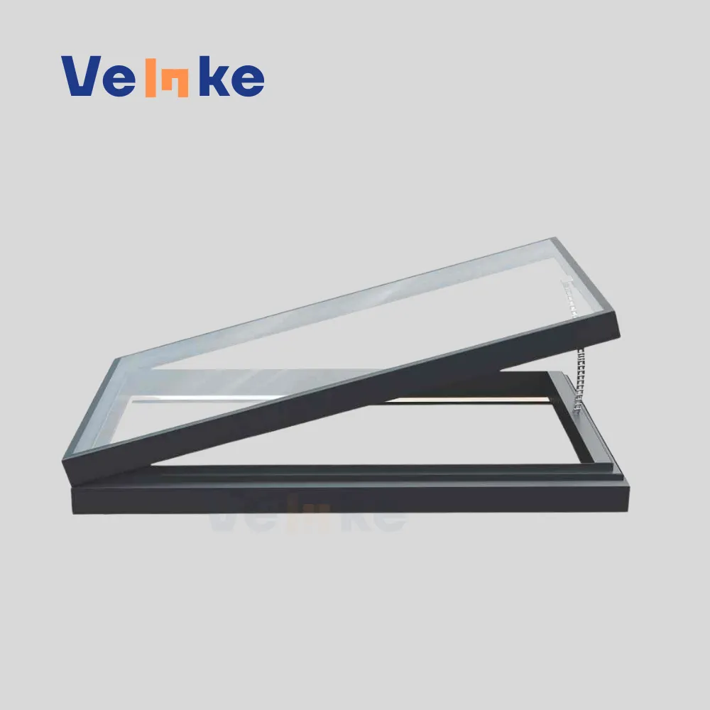 China Manufactured Premium Ventilating Skylights for USA Market with Chain Control Mechanism and Aluminum Frame