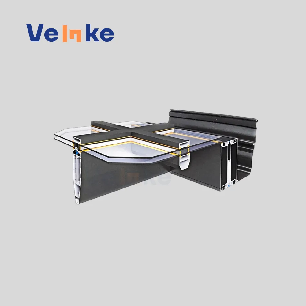 CE Certified Glass Enclosed Balcony Systems for Europe Market with Ventilating Roof Panels and Aluminum Frame