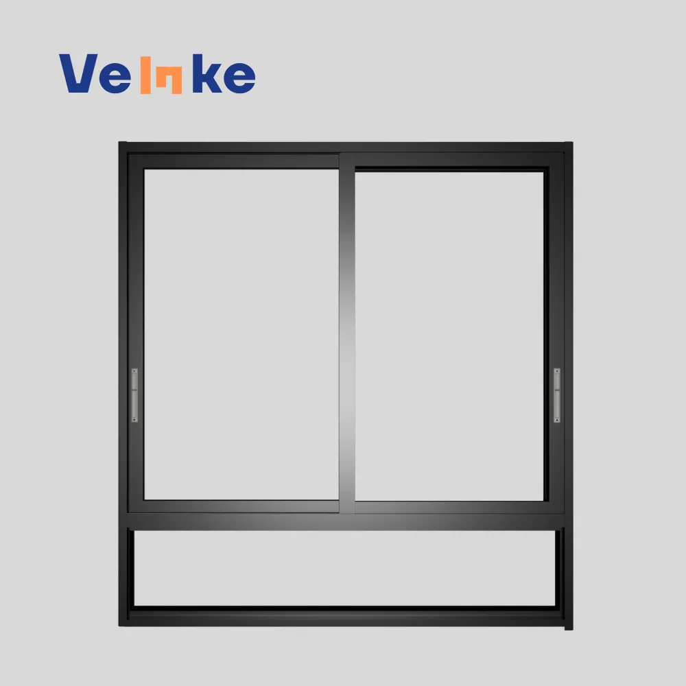 China Manufacturing CE Certified 36"x60" Custom Dimensions Tempered Safety Glass Triple-Track System Sliding Windows